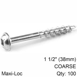 KREG Zinc Pocket Hole Screws 38mm 1.50